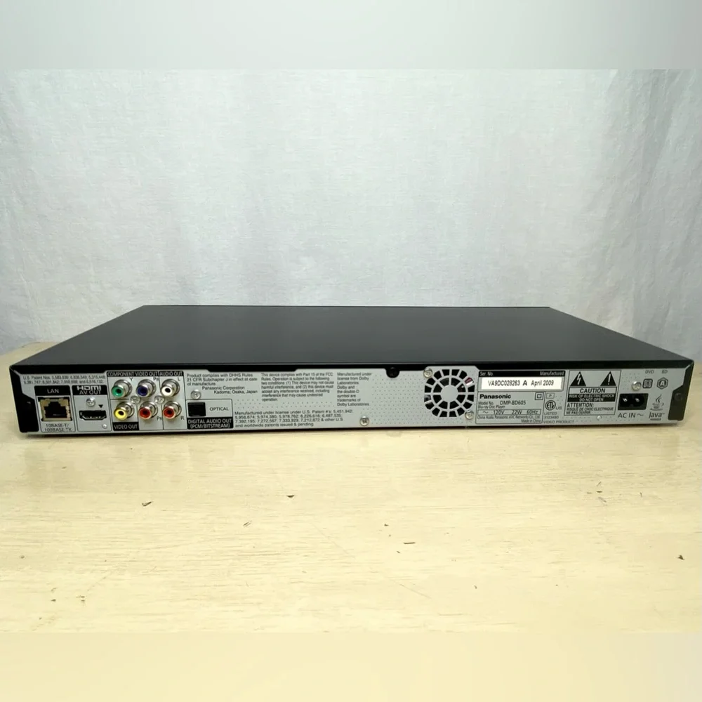 Panasonic DMP-BD55 Black Blu-ray DVD CD Player Original Remote Manual - Picture 11 of 16